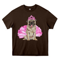 Balerina Pug With Tutu Heavy Core Tee | Teevron