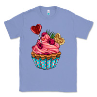 Colony Blue valentines day cupcake Classic Tee - AdoDesignShop