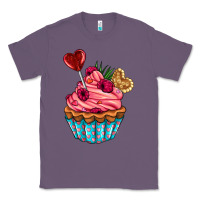 Lavender valentines day cupcake Classic Tee - AdoDesignShop