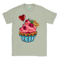 Matcha valentines day cupcake Classic Tee - AdoDesignShop