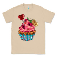 Mushroom valentines day cupcake Classic Tee - AdoDesignShop