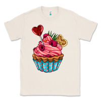 Natural valentines day cupcake Classic Tee - AdoDesignShop