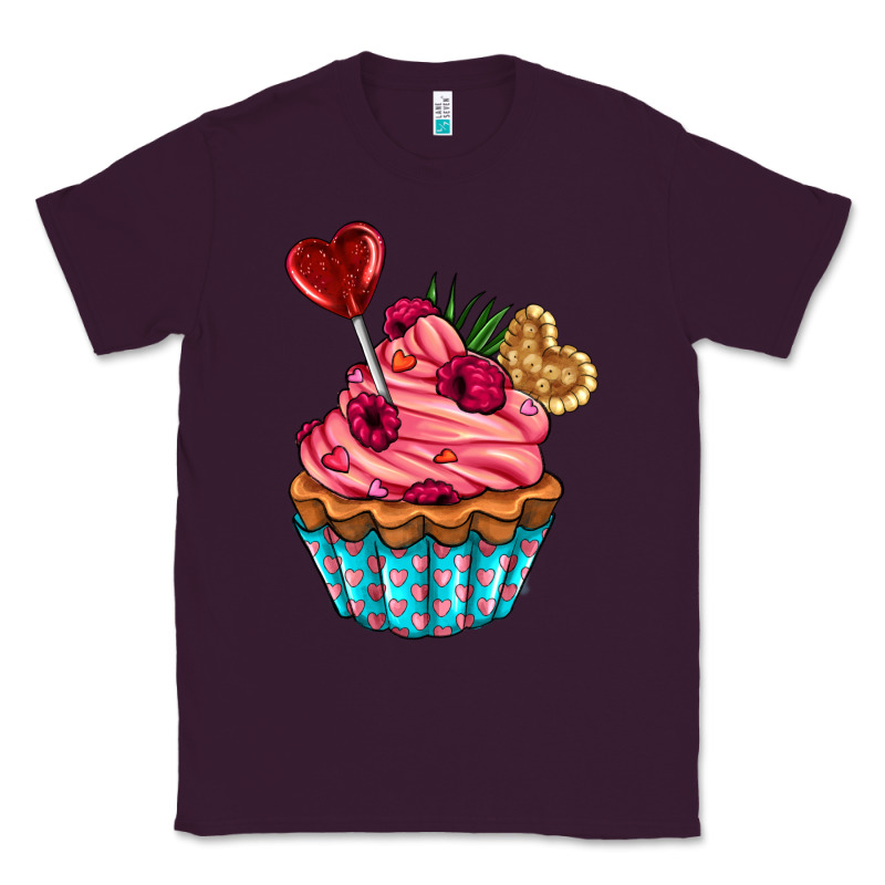 Valentines Day Cupcake Classic Tee by AdoDesignShop | Teevron