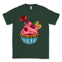 Sports Green valentines day cupcake Classic Tee - AdoDesignShop