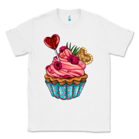 White valentines day cupcake Classic Tee - AdoDesignShop