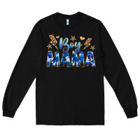 Black boy mama Long Sleeve Tee - JahusDesignShop