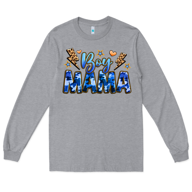 Boy Mama Long Sleeve Tee by JahusDesignShop | Teevron