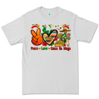 Dove Grey peace love cinco de mayo Premium Tee - Zillion Design Studio