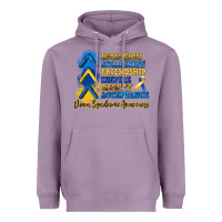 Lavender down syndrome awareness Heavyweight Hoodie - Artiststas