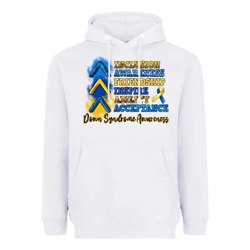 Down Syndrome Awareness Heavyweight Hoodie by Artiststas | Teevron