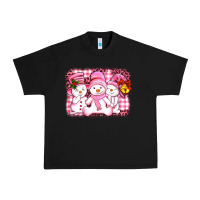Black chillin pink   with my snowmies  ado Urban Heavy Tee - AdoDesignShop