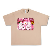 Burro chillin pink   with my snowmies  ado Urban Heavy Tee - AdoDesignShop