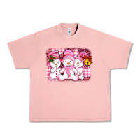 Salmon chillin pink   with my snowmies  ado Urban Heavy Tee - AdoDesignShop