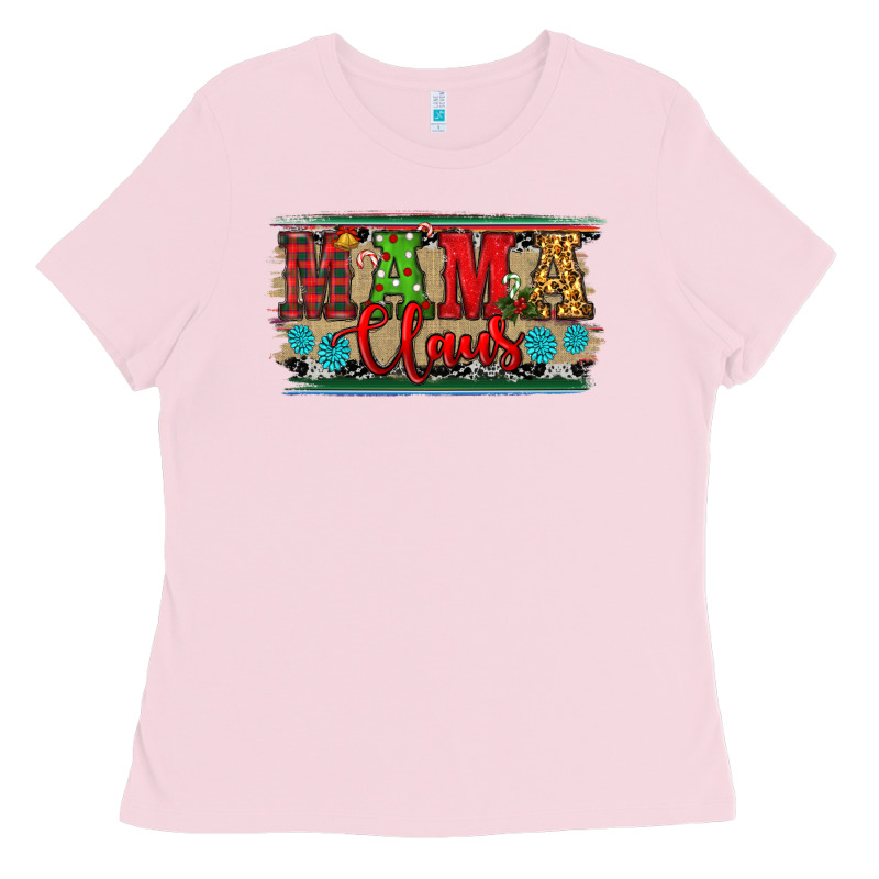 Western Christmas Mama Claus Ladies Tee by RanaPortraitStore | Teevron