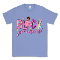 Colony Blue black princess black girl Classic Tee - NancyCooperArtShop