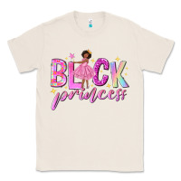 Natural black princess black girl Classic Tee - NancyCooperArtShop