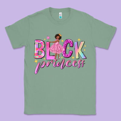 Black Princess Black Girl Classic Tee Designed By Nancycooperartshop