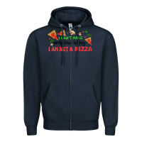 Navy i cant make everyone happy i an not a pizza Zipper Hoodie - MaliasSmallBusiness