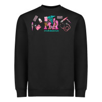 Black medical assistant elements Heavyweight Sweatshirt - AdoDesignShop