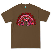 Cacao valentine's day baby cow rainbow Premium Tee - RanaPortraitStore