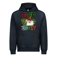 Navy ho ho howdy santa Urban Hoodie - CowGirlArtShop