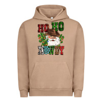 Pigment Burro ho ho howdy santa Urban Hoodie - CowGirlArtShop