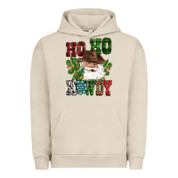 Pigment French Oak ho ho howdy santa Urban Hoodie - CowGirlArtShop