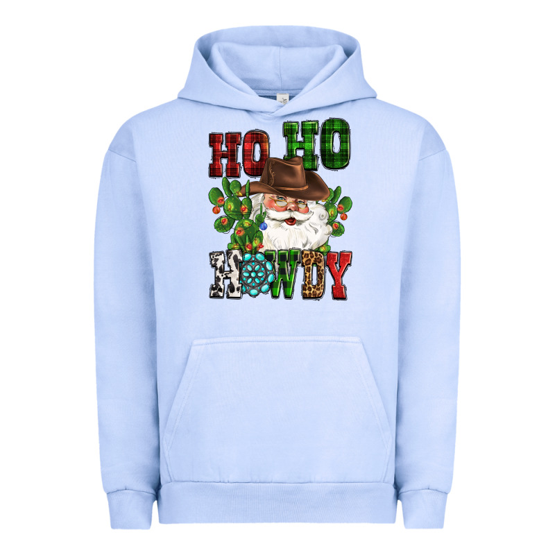Ho Ho Howdy Santa Urban Hoodie by CowGirlArtShop | Teevron