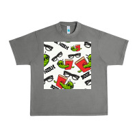Tornado bookworm seamless pattern Urban Heavy Tee - BundleAndBundleShop