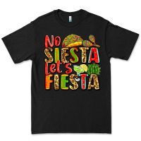 Black no siesta let's fiesta Premium Tee - Zillion Design Studio