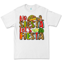 White no siesta let's fiesta Premium Tee - Zillion Design Studio