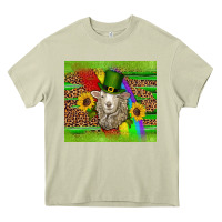 Mossy st patricks sheep sunflowers rainbow serape leopard glitter Heavy Core Tee - Artiststas