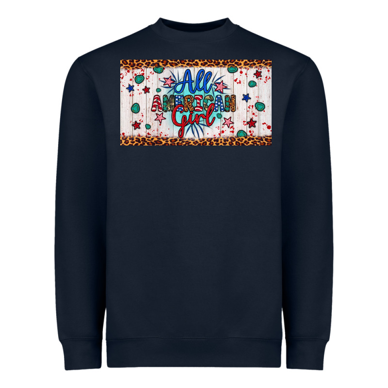 All American Girl Heavyweight Sweatshirt by Artiststas | Teevron