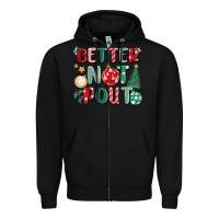 Black better not pout Zipper Hoodie - MaliasSmallBusiness