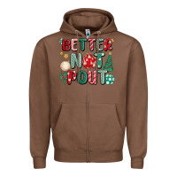 Chestnut better not pout Zipper Hoodie - MaliasSmallBusiness