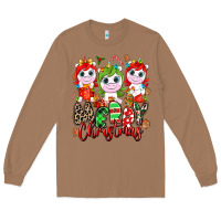 Toasted Coconut Merry Christmas unicorns Long Sleeve Tee - NancyCooperArtShop