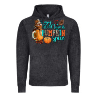 Vintage Black my blood type is pumpkin spice Vintage Hoodie - AdoDesignShop