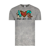 Cloud Rock peace love rodeo Vintage Tee - JahusDesignShop