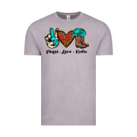 Vintage Zinc peace love rodeo Vintage Tee - JahusDesignShop