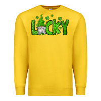 Lemon lucky gnome st patricks day Premium Sweatshirt - Jasminsmagicworld