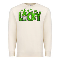 Sandshell lucky gnome st patricks day Premium Sweatshirt - Jasminsmagicworld