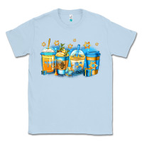 Dusty Blue hanukkah coffee Classic Tee - Jasminsmagicworld