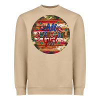 Mushroom all american girl Heavyweight Sweatshirt - Artiststas