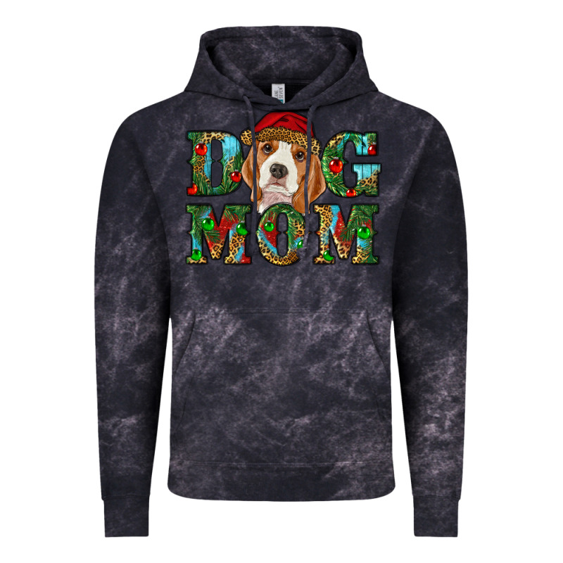 Christmas Beagle Dog Mom Vintage Hoodie by RanaPortraitStore | Teevron