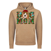 Vintage Coffee Christmas Beagle Dog Mom Vintage Hoodie - RanaPortraitStore