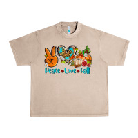 French Oak peace love fall ado Urban Heavy Tee - AdoDesignShop