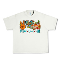 Pistachio peace love fall ado Urban Heavy Tee - AdoDesignShop