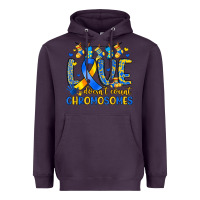 Plum love doesn t count chromosomes Heavyweight Hoodie - Artiststas