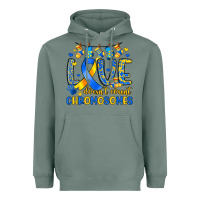 Sage love doesn t count chromosomes Heavyweight Hoodie - Artiststas