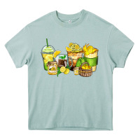 Arona lemon farm fresh coffee cups Heavy Core Tee - Zillion Design Studio